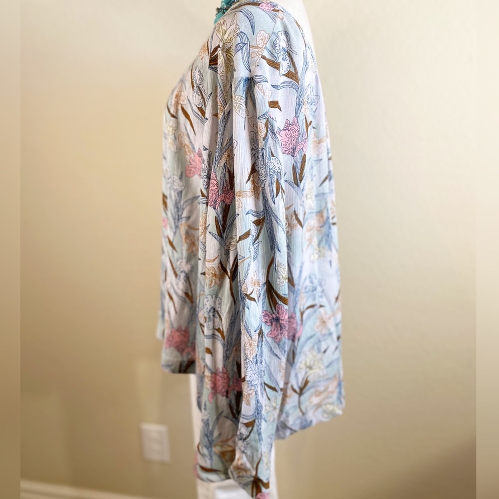 Melrose & Market Floral Boho Top (3X) - Picture 2 of 11